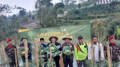 Jawab Krisis Petani di Kendal, Pemuda Muhammadiyah Turun ke Sawah Garap Tumpang Sari