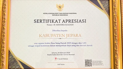 Kalahkan Rata-rata Nasional, IDSD Jepara 2025 Tembus Skor 3,85