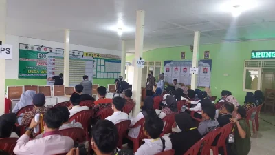 Ilustrasi proses pengundian nomor urut calon kepala desa pada pelaksanaan Pilkades di Kabupaten Pemalang.