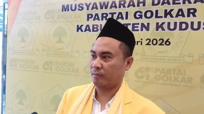Anis Hidayat, calon tunggal Ketua DPD Partai Golkar Kudus.