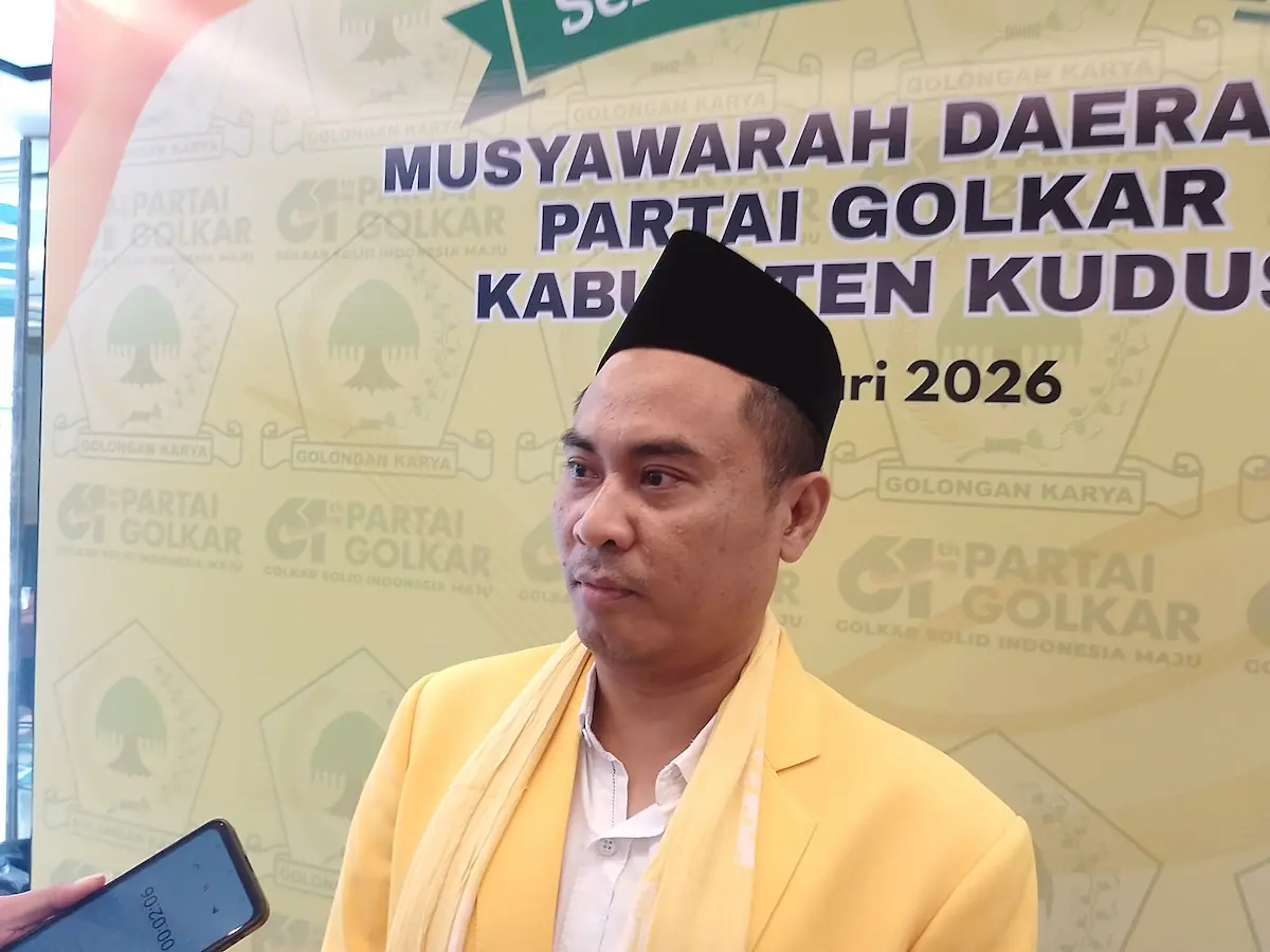 Anis Hidayat, calon tunggal Ketua DPD Partai Golkar Kudus.