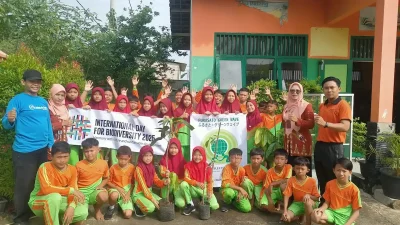 Gandeng OISCA Jepang, SDN Karangsari 4 Demak Terapkan Pendidikan Lingkungan Lewat CFP