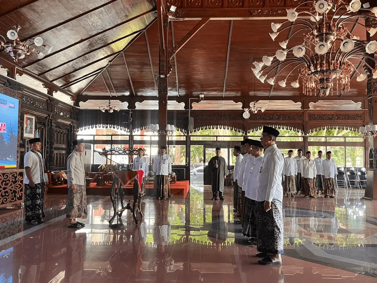 Suasana pelantikan pejabat di lingkungan Pemkab Kudus yang berlangsung beberapa waktu lalu