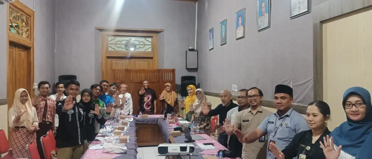 Suasana lokakarya pengendalian tembakau dan sosialisasi Perda KTR Rembang di Aula Dinas Kesehatan.