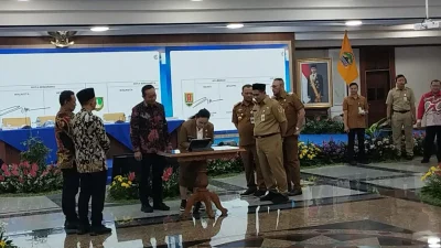 Pasca OTT KPK, Seluruh Kepala Daerah di Jateng Teken Pakta Integritas