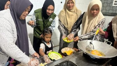 Cegah Stunting Sejak Dini, KKN UIN Walisongo Edukasi Gizi Seimbang Lewat Demo Masak di Desa Sigedang
