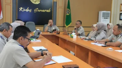 Coffee Morning Monev, Kantah Kudus Fokus Tekan Tunggakan Layanan
