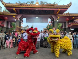 Ribuan Warga Padati Klenteng Welahan Jepara, Nikmati Syahdunya Perpaduan Barongsai dan Rebana di Cap Go Meh 2026