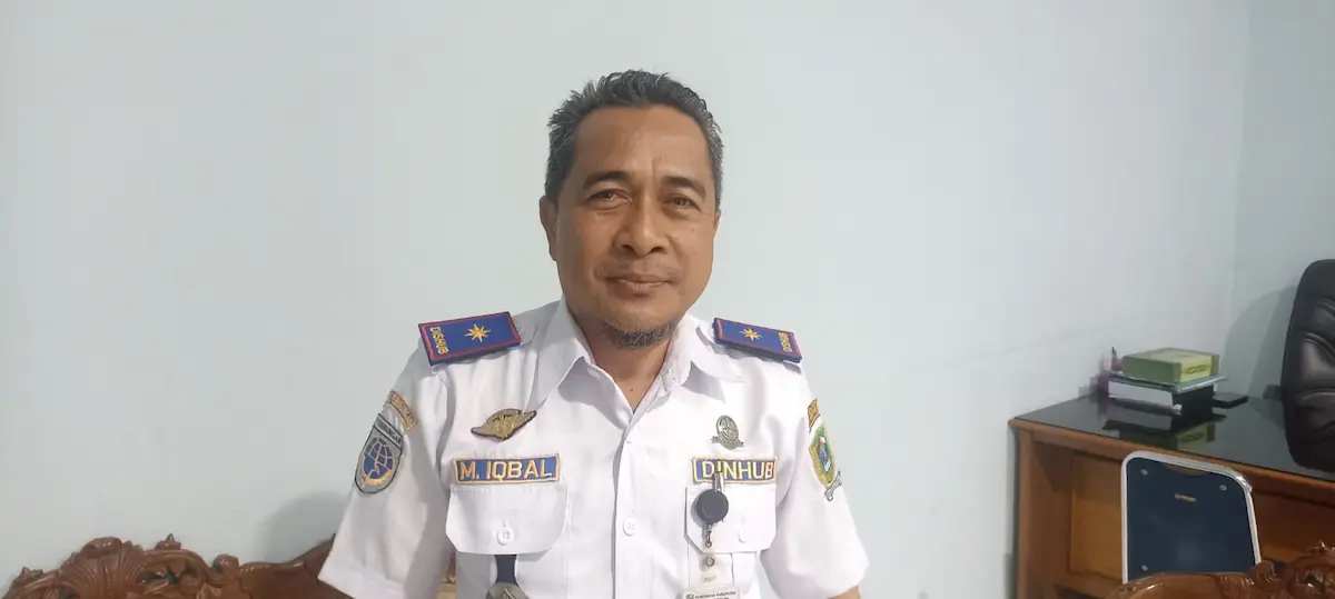 Kepala Dinas Perhubungan Banjarnegara Mohamad Iqbal memberikan penjelasan terkait persiapan armada program mudik gratis 2026