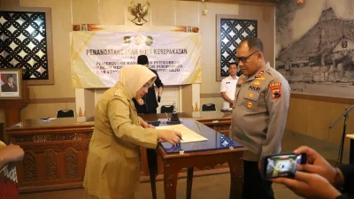 Pemkab Purworejo Teken Kerja Sama dengan Polres dan PN, Fokus Layanan Hukum dan Keamanan