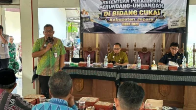 DBHCHT Jepara Anjlok 50 Persen, Kejari Ancam Sita Aset Pelaku Rokok Ilegal