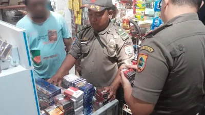 Sasar Warung Kelontong, Operasi Gabungan Satpol PP Pemalang Sita Ribuan Rokok Tanpa Cukai