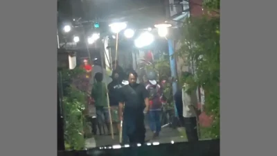 Tawuran Pemuda Bersenjata Tajam di Ngilir Kendal, Kaca Rumah Warga Pecah