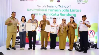 Tekan Angka Kecelakaan, Pemkab Kudus Sulap Hutan Kota Rendeng Jadi Taman Edukasi Modern