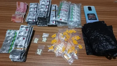 Edarkan Obat Keras Ilegal, Pembuat Tato di Moga Pemalang Ditangkap Polisi