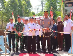 Jembatan Merah Putih Presisi di Patean Kendal Resmi Beroperasi