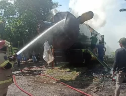Percikan Las Picu Kebakaran Cerobong Bekas di Kaliwungu Kendal, Begini Kronologinya