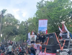 Ratusan Warga AMPB Gelar Demonstrasi di Polresta Pati, Pertanyakan Penanganan Sejumlah Kasus