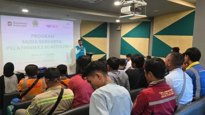PLN UIK Tanjung Jati B Berikan Pembelajaran Dasar K3 Scaffolding bagi Warga Ring 1