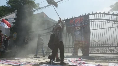 Diwarnai Aksi Bakar Banner Bergambar Kapolresta Pati, JMPPK: Tidak Tahu dan Tidak Direncanakan