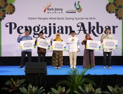 Bank Jateng Syariah Perkuat Ekonomi Umat dan Ekosistem Pesantren di Milad ke-18