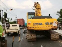 Jalan Pantura Brangsong Mulai Dicor, Bersiap Hadapi Contraflow Jika Terjadi Hal Ini