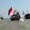 Sedekah Laut Birusari Kendal, 200 Perahu Nelayan Iringi Larung Sesaji