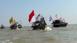 Sedekah Laut Birusari Kendal, 200 Perahu Nelayan Iringi Larung Sesaji