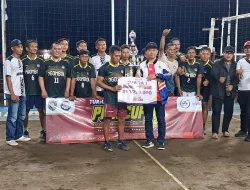 Tim Voli PPDI Ngombol dan Voreder Kemiri Juarai PPDI Cup II Purworejo