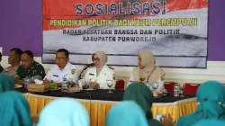 Kesbangpol Purworejo Gelar Pendidikan Politik, Tekankan Pentingnya Perempuan Melek Politik