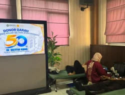 Gelar Aksi Kemanusiaan, Donor Darah Milad Ke-50 RS ‘Aisyiyah Kudus Tembus 120 Kantong