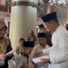 Peringati 10 Muharam, 350 Anak Yatim di Kudus Senyum Bahagia Terima Santunan