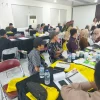 Disnakerperinkop UKM Kudus Perkuat Kapasitas Ratusan UMKM Bordir Lewat Pelatihan