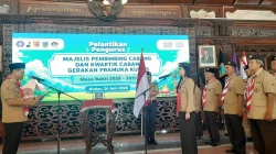 Pelantikan Kwarcab Pramuka Kudus 2026-2031, Bellinda Birton Tekankan Transparansi