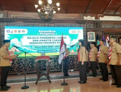 Pelantikan Kwarcab Pramuka Kudus 2026-2031, Bellinda Birton Tekankan Transparansi