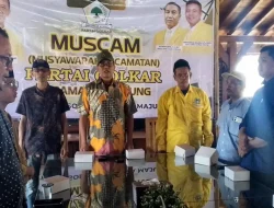 Gelar Muscam, Golkar Demak Targetkan Tambah Kursi DPRD di Pemilu 2029
