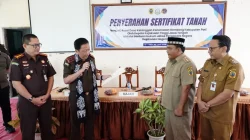 Akhirnya Sah! Aset Tanah Desa Ketanggan Kini Bersertifikat, Ini Pesan Khusus Kajati Jateng