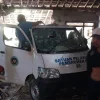 Gara-gara Gas Nyangkut Sandal, Mobil Makan Bergizi Gratis Bablas Tabrak Rumah Warga di Pati