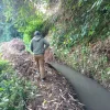 Petani Margorejo Kudus Gerak Cepat Tangani Longsor, Saluran Irigasi Jrebeng Kembali Lancar
