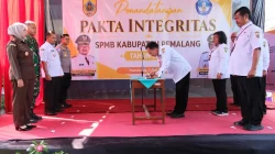 Cegah Kecurangan! Bupati Anom Kumpulkan Forkopimda Pemalang Teken Pakta Integritas SPMB 2026