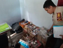 Gerebek Warung Kelontong, Tim Gabungan Sita 57 Ribu Batang Rokok Ilegal di Pemalang