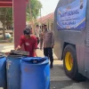 Krisis Air Bersih, Desa Kedungmalang Terima Bantuan 6 Ribu Liter dari Polres Jepara