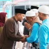 Bupati Pemalang Sambut Kepulangan Ratusan Jemaah Haji, Satu Meninggal di Tanah Suci