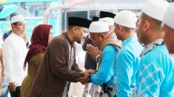 Bupati Pemalang Sambut Kepulangan Ratusan Jemaah Haji, Satu Meninggal di Tanah Suci