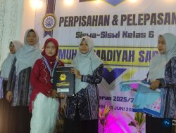 Lepas 50 Siswa Kelas VI, PPDB MI Muhammadiyah Sarirejo Lampaui Kuota
