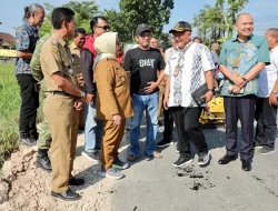 Warga Lega, Gubernur Luthfi Targetkan Jalan Cepu-Randublatung Mulus Tanpa Lubang dan Tuntas Tahun Ini