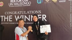 Karateka Purworejo Raih Perunggu di Ajang Internasional Rektor Cup UIN Walisongo