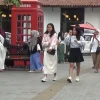 Libur Sekolah, Kawasan Kota Lama Semarang Diserbu Wisatawan