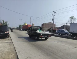 Pengecoran Jalan Pantura Brangsong Rampung, Arus Lalu Lintas Kembali Lancar
