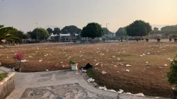 Alun-Alun Banjarnegara Sempat Penuh Sampah Usai Gelar Seni Saleho, DPKPLH Turun Tangan